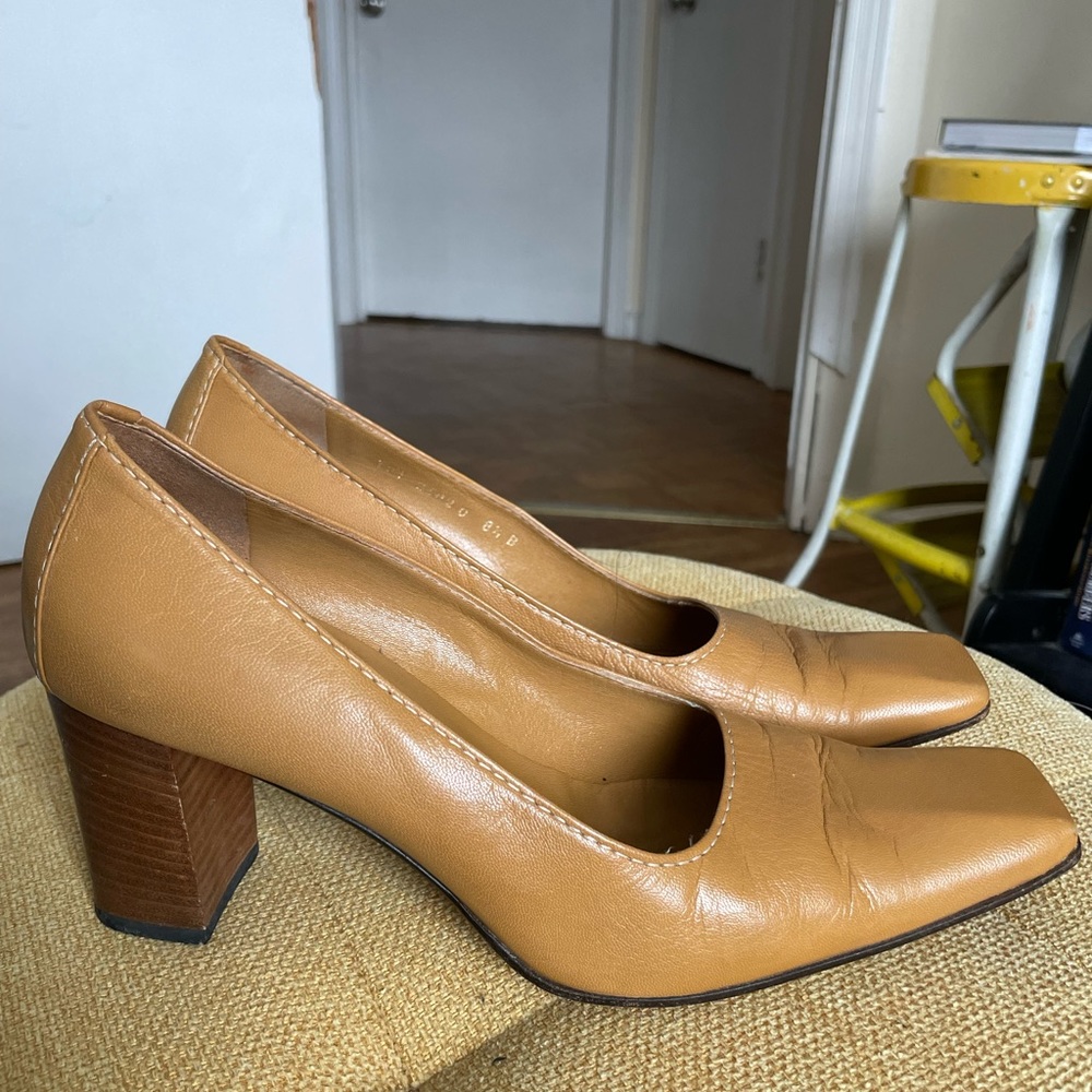 Gucci block heel 8 1/2